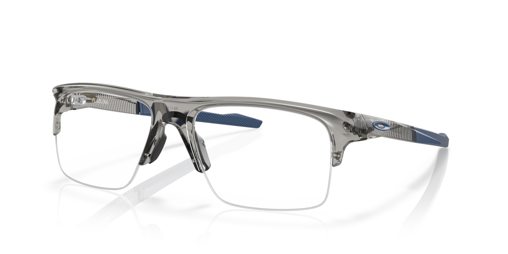 Oakley OX8061 Plazlink Rectangle Eyeglasses - Grey Shadow