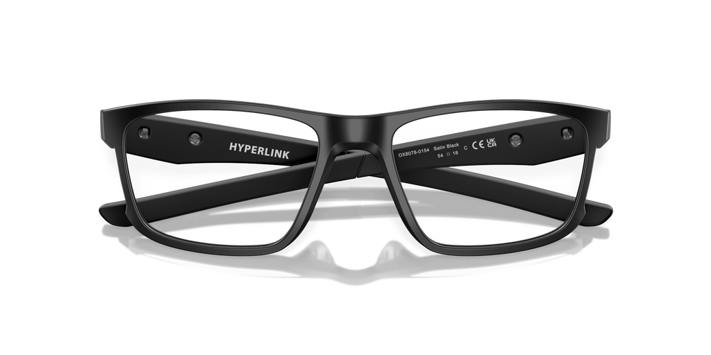 Oakley OX8078 Hyperlink Square Eyeglasses