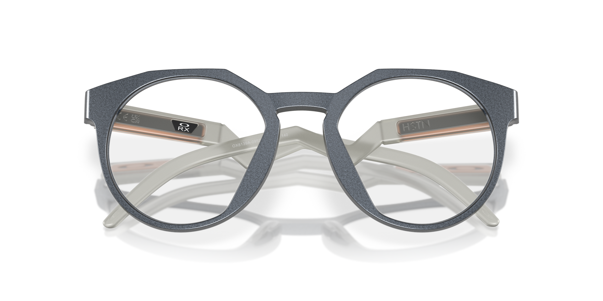 Oakley OX8139A HSTN (Low Bridge Fit) Forge Collection Rectangle Eyeglasses