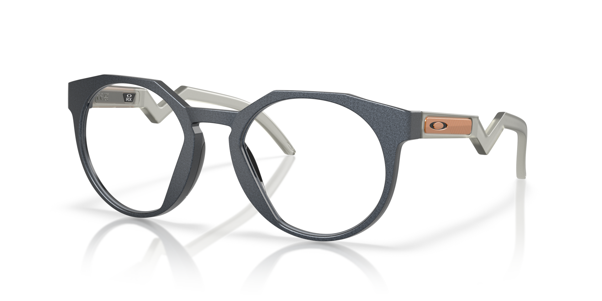 Oakley OX8139 HSTN Forge Collection Round Eyeglasses