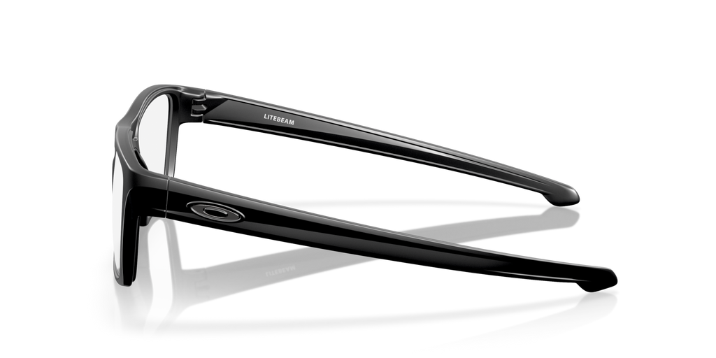 Oakley OX8140 Litebeam Square Eyeglasses - Satin Grey Smoke