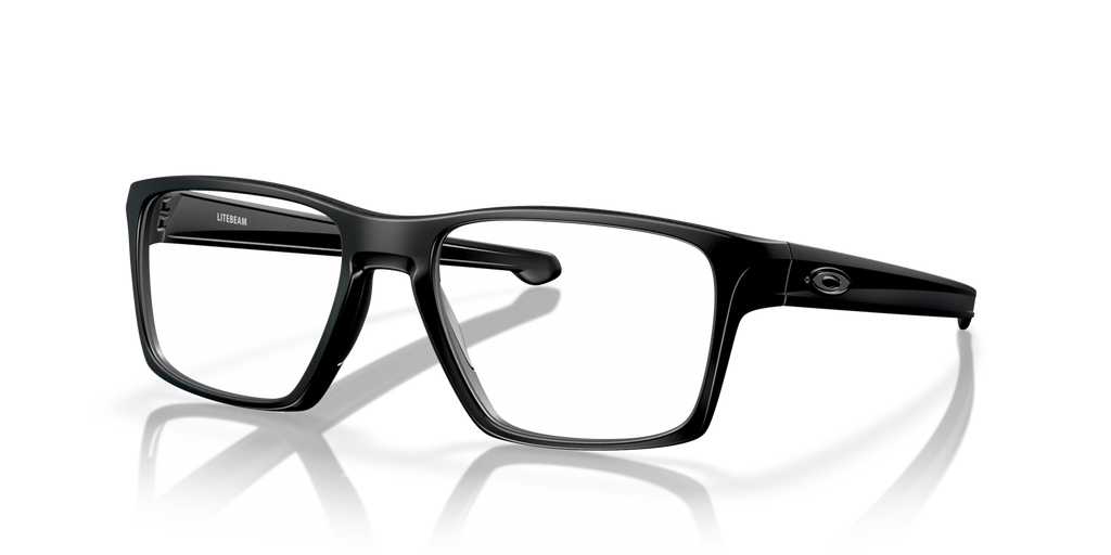Oakley OX8140 Litebeam Square Eyeglasses - Satin Black