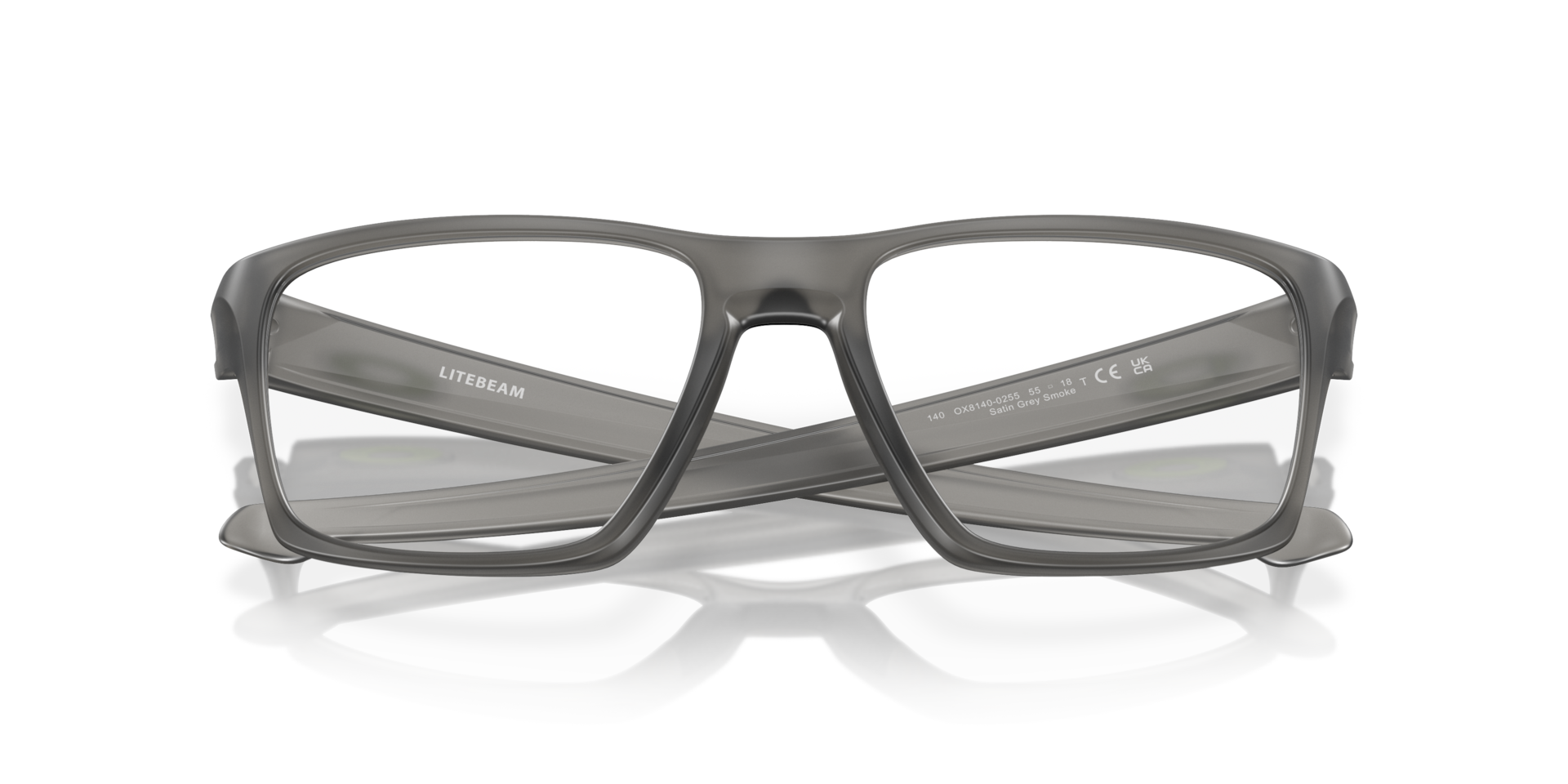 Oakley OX8140 Litebeam Square Eyeglasses - Satin Black