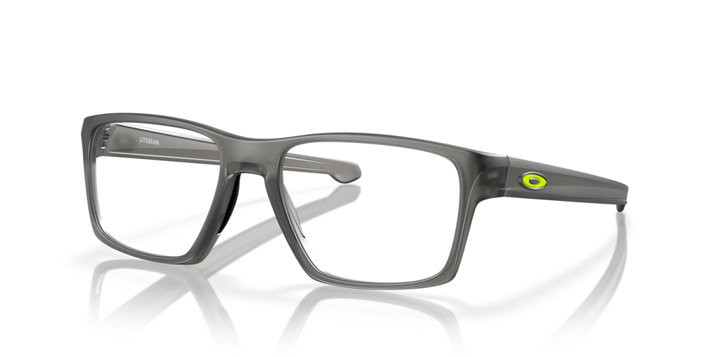 Oakley OX8140 Litebeam Square Eyeglasses - Satin Grey Smoke