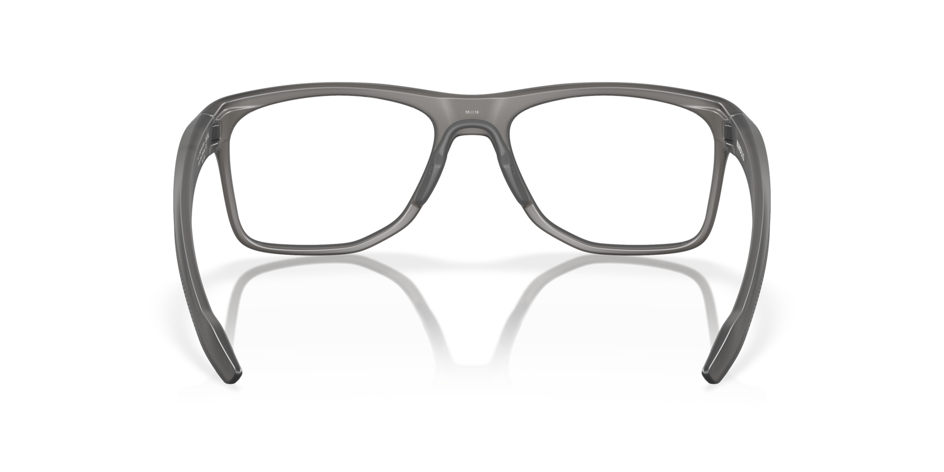 Oakley OX8144 Knolls Rectangle Eyeglasses - Satin Grey Smoke