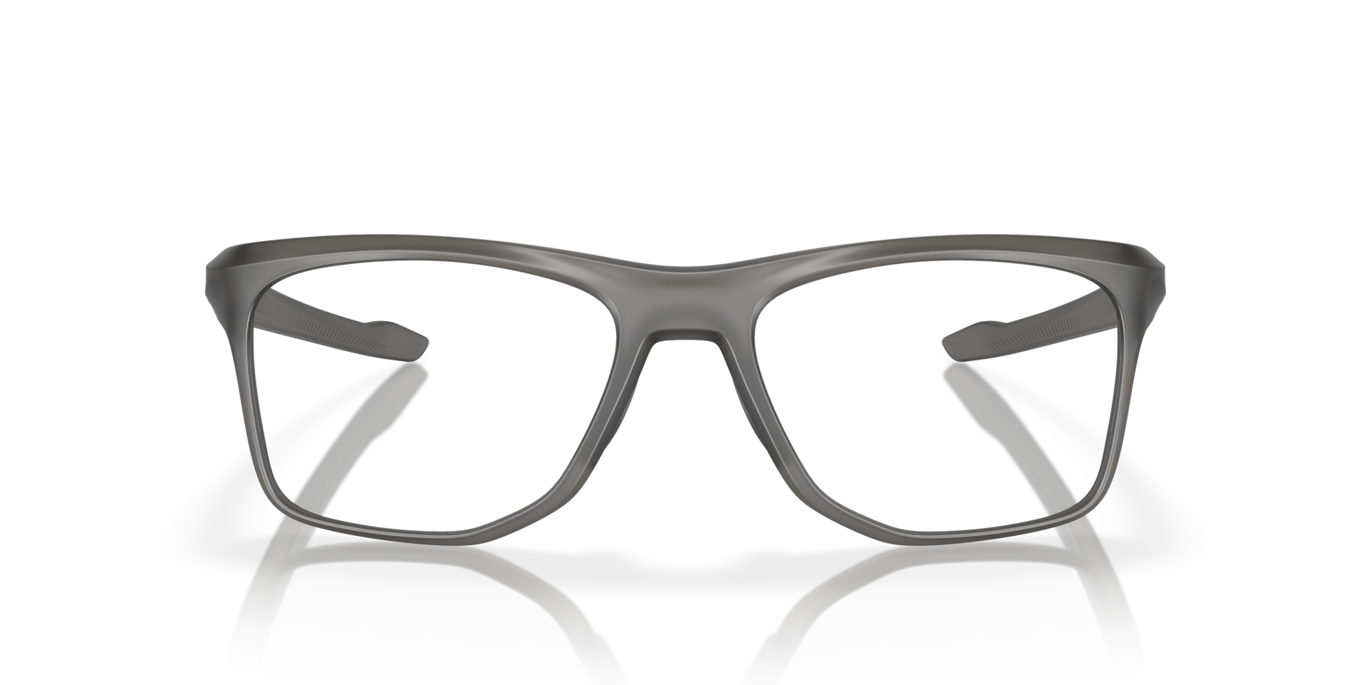Oakley OX8144 Knolls Rectangle Eyeglasses - Satin Grey Smoke