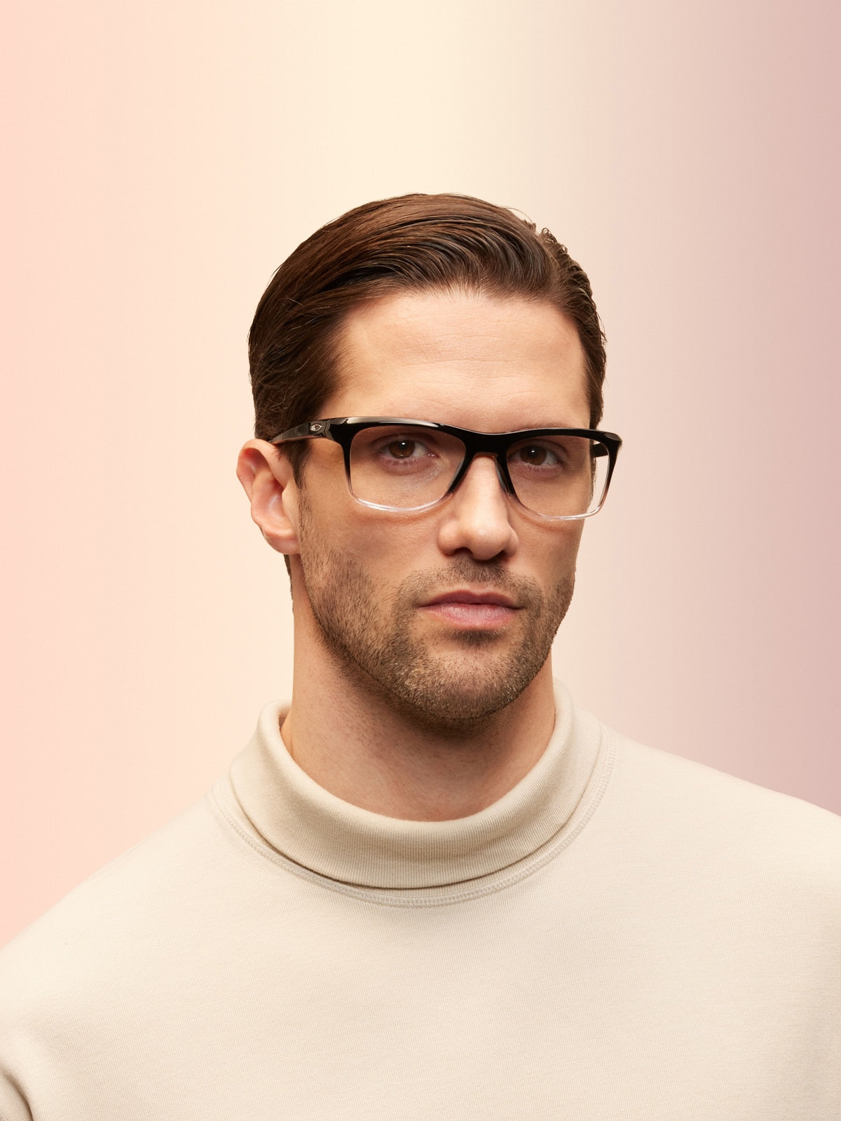 Oakley OX8144 Knolls Rectangle Eyeglasses - Satin Grey Smoke