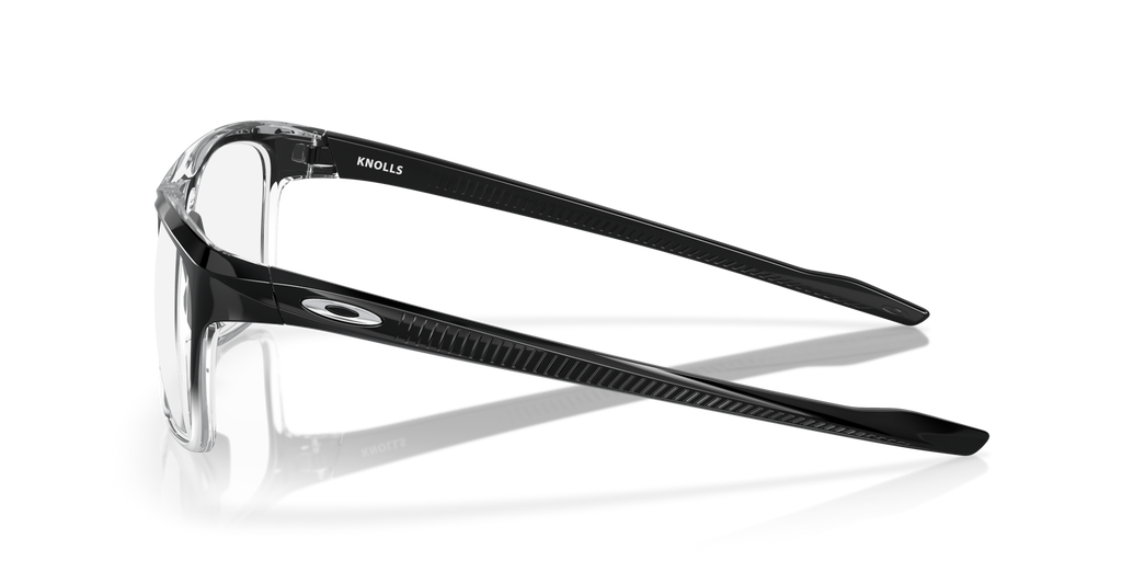Oakley OX8144 Knolls Rectangle Eyeglasses - Satin Grey Smoke