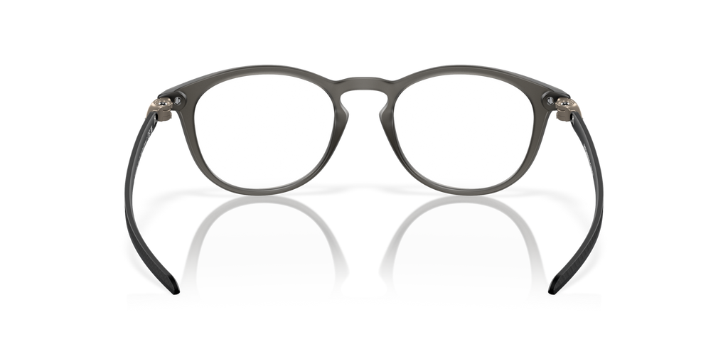 Oakley OX8149 Pitchman R Carbon Round Eyeglasses - Satin Grey Smoke