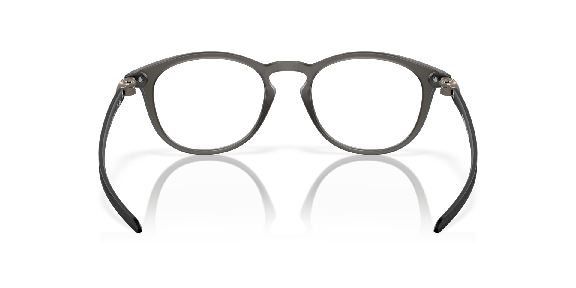 Oakley OX8149 Pitchman R Carbon Round Eyeglasses - Satin Grey Smoke