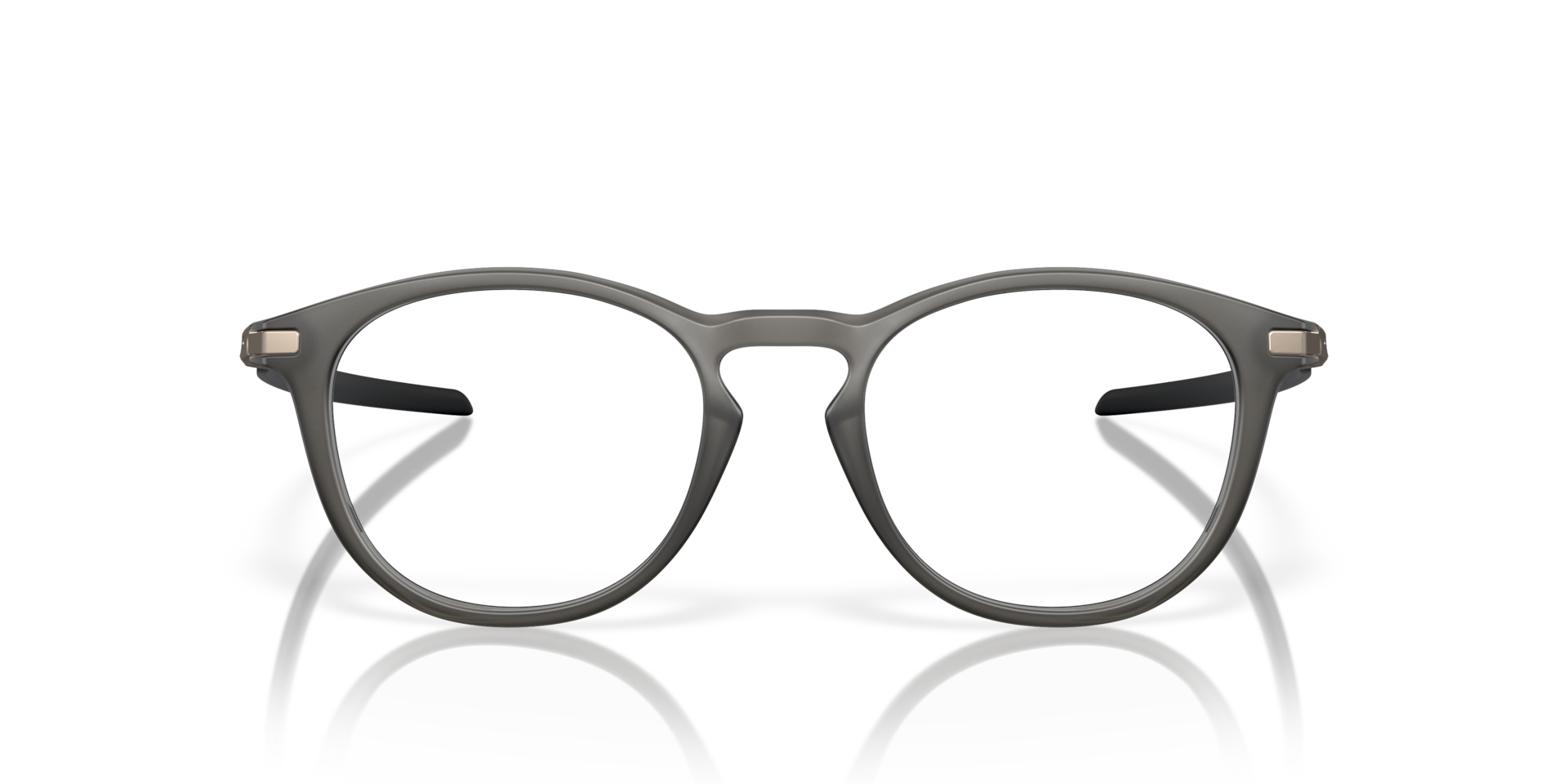 Oakley OX8149 Pitchman R Carbon Round Eyeglasses - Satin Grey Smoke