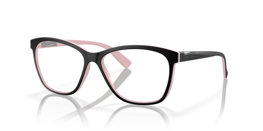 Oakley OX8155 Alias Round Eyeglasses - Black Pink