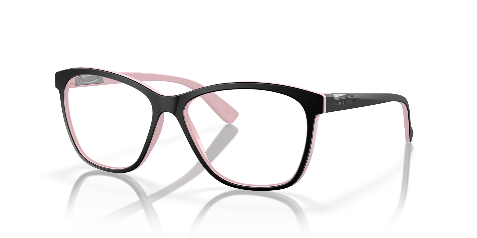 Oakley OX8155 Alias Round Eyeglasses - Black Pink