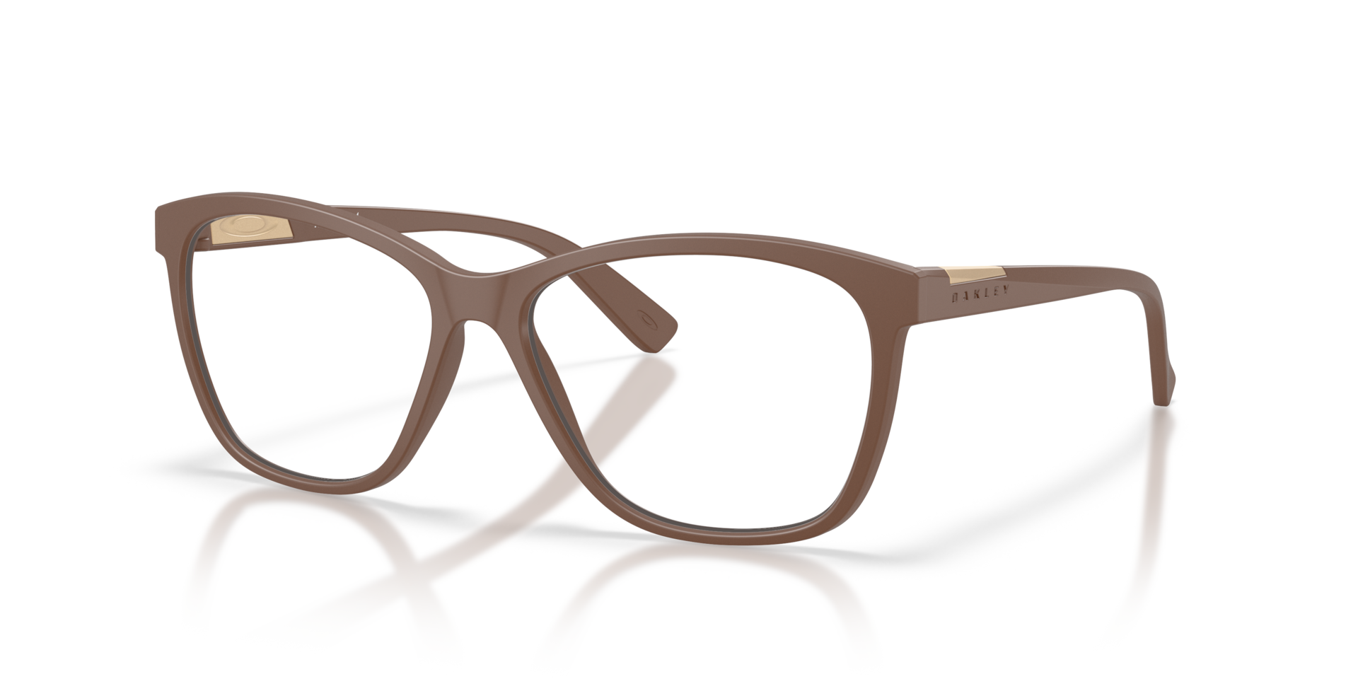 Oakley OX8155 Alias Round Eyeglasses - Mahogany