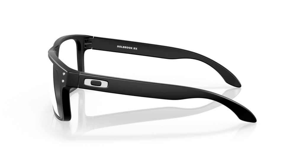 Oakley OX8156 Holbrook Square Eyeglasses - Polished Black Clear Fade