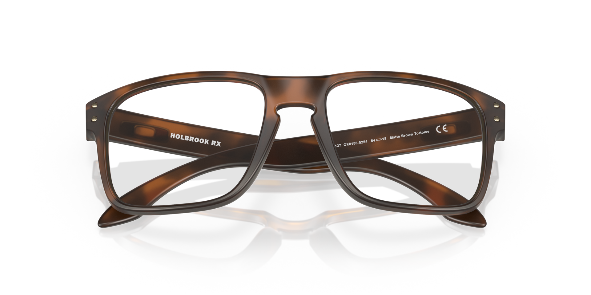 Oakley OX8156 Holbrook Square Eyeglasses - Polished Clear