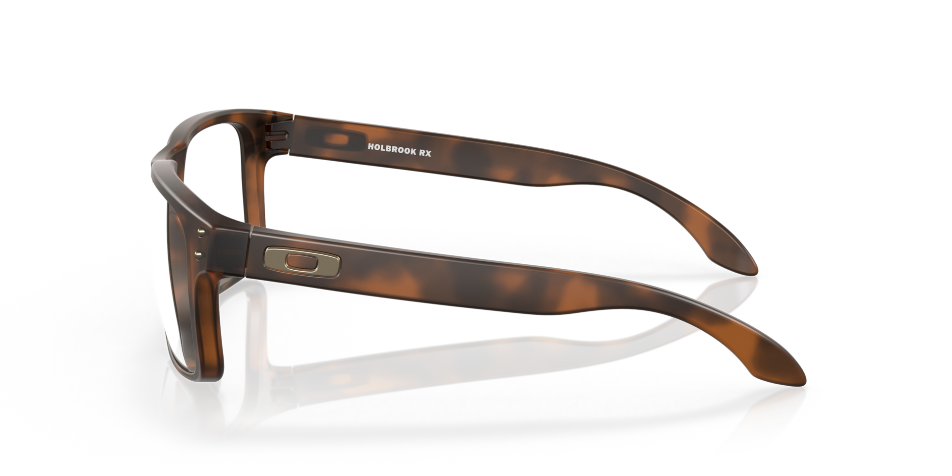 Oakley OX8156 Holbrook Square Eyeglasses - Polished Black Clear Fade
