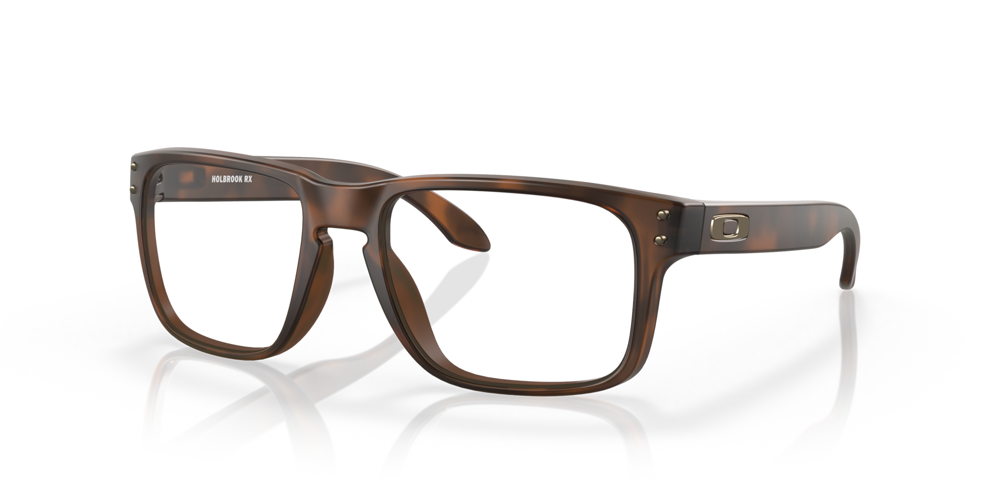 Oakley OX8156 Holbrook Square Eyeglasses - Polished Clear