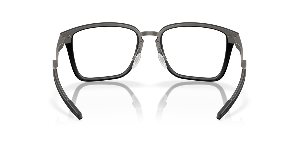 Oakley OX8162 Cognitive Rectangle Eyeglasses - Satin Grey Smoke