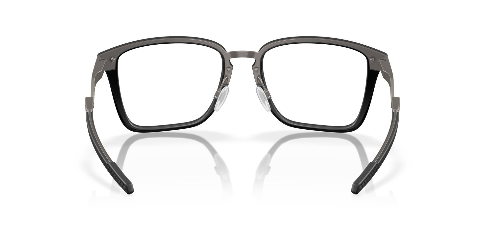 Oakley OX8162 Cognitive Rectangle Eyeglasses - Satin Grey Smoke