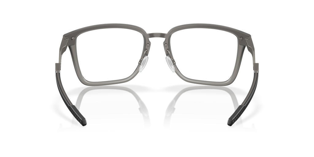 Oakley OX8162 Cognitive Rectangle Eyeglasses - Satin Grey Smoke