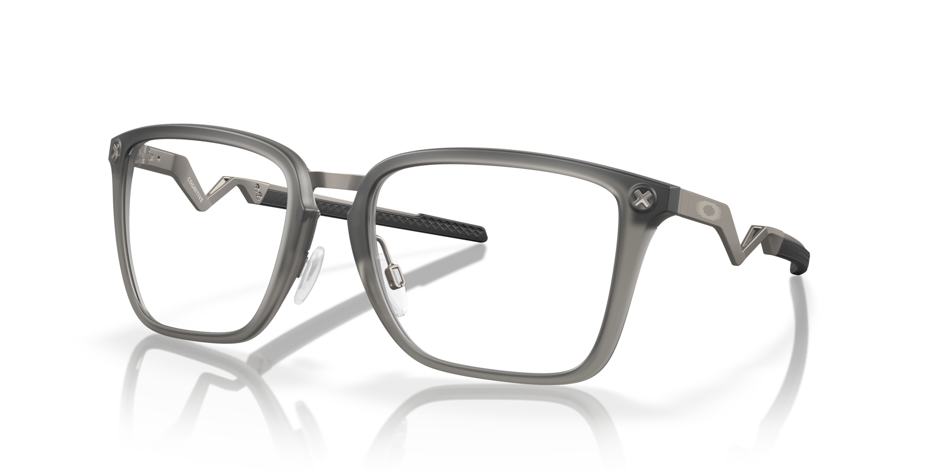 Oakley OX8162 Cognitive Rectangle Eyeglasses - Satin Black