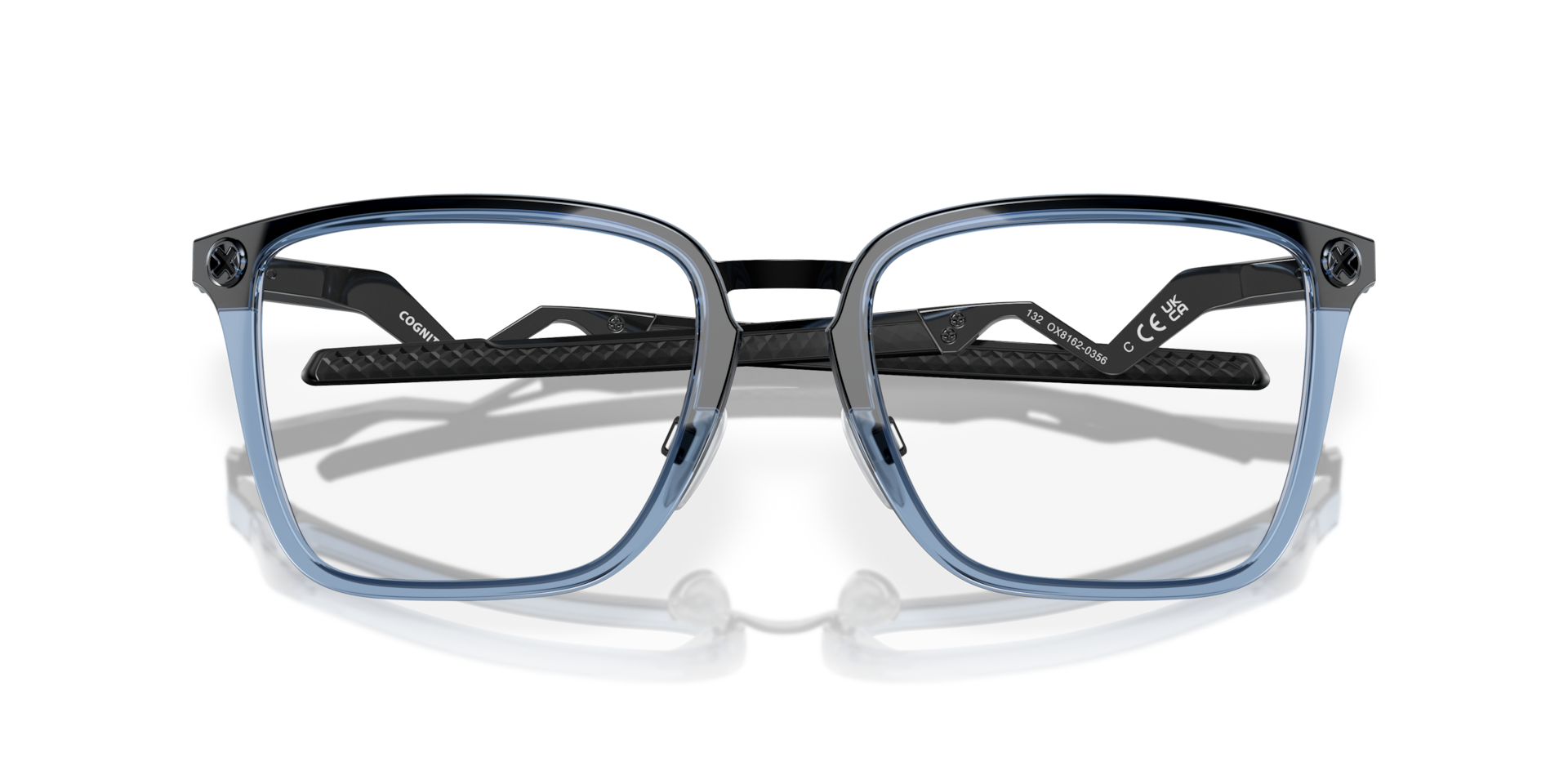 Oakley OX8162 Cognitive Rectangle Eyeglasses - Satin Black