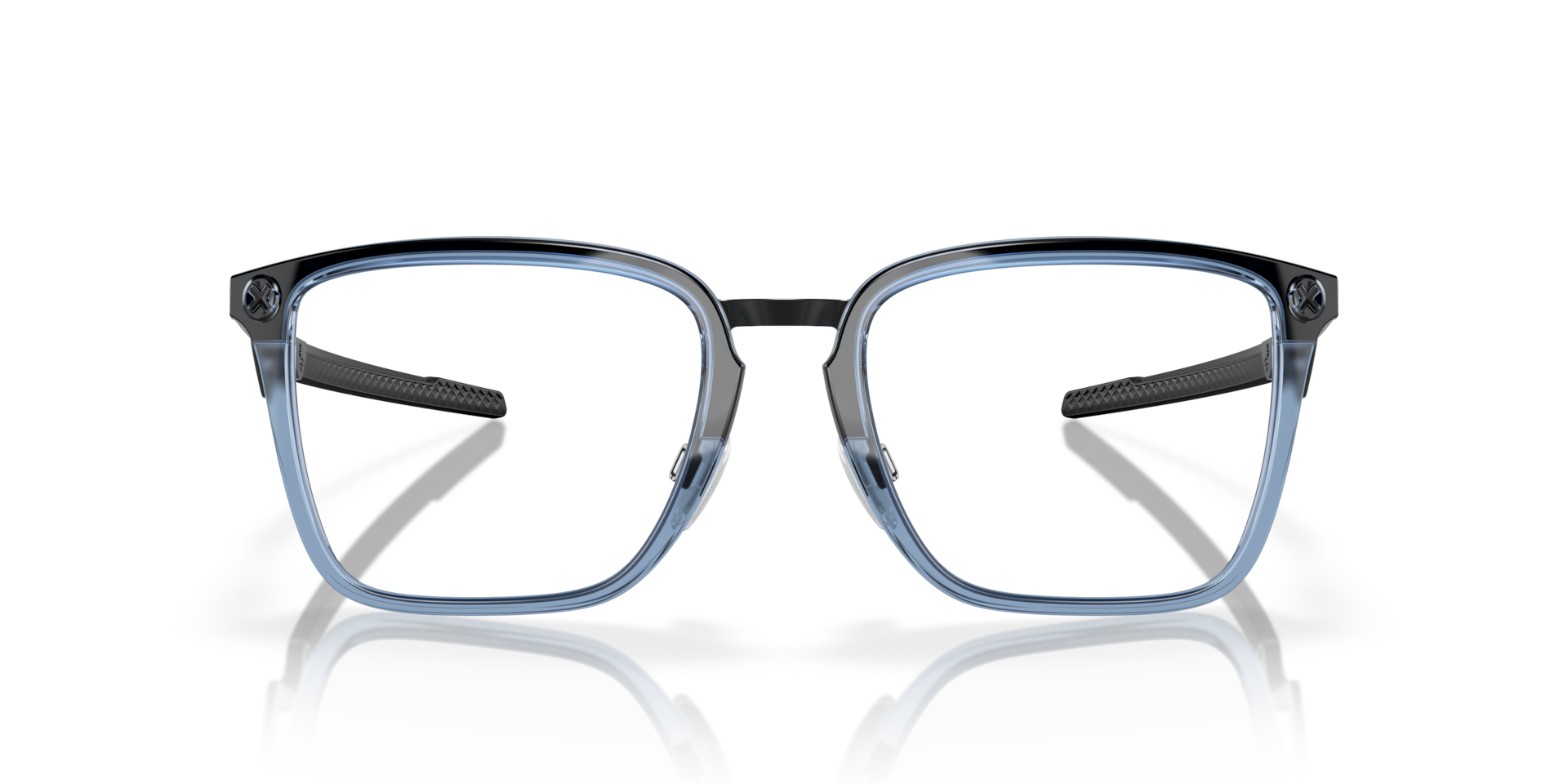 Oakley OX8162 Cognitive Rectangle Eyeglasses - Satin Grey Smoke