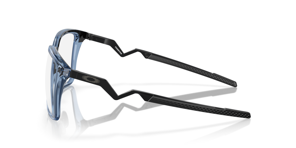 Oakley OX8162 Cognitive Rectangle Eyeglasses - Satin Grey Smoke
