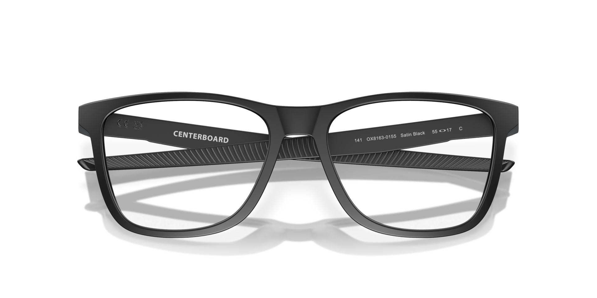 Oakley OX8163 Centerboard Round Eyeglasses - Satin Black