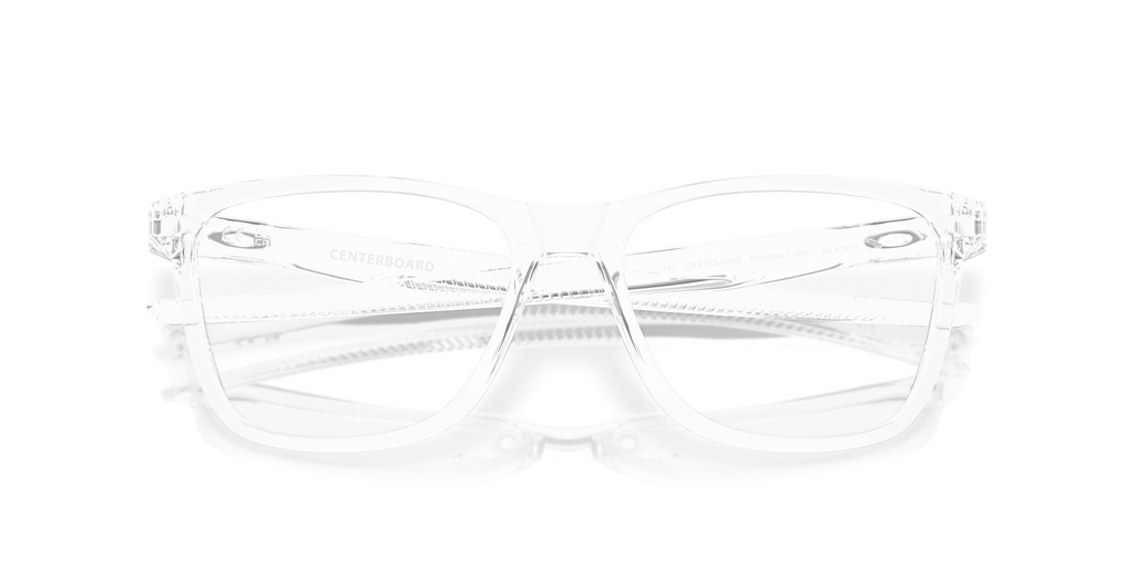 Oakley OX8163 Centerboard Round Eyeglasses - Polished Clear