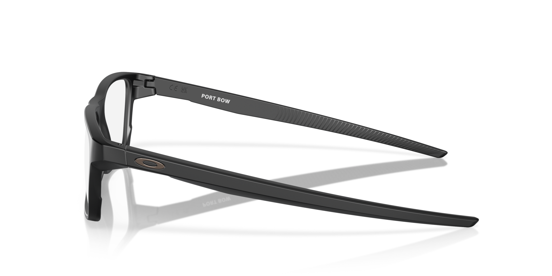 Oakley OX8164 Port Bow Rectangle Eyeglasses - Satin Black