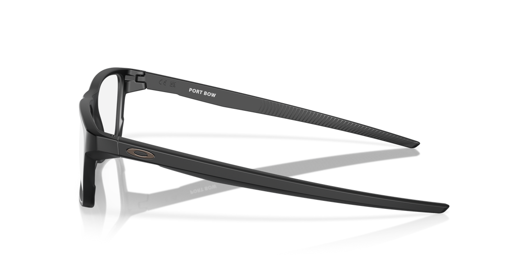 Oakley OX8164 Port Bow Rectangle Eyeglasses - Satin Light Steel