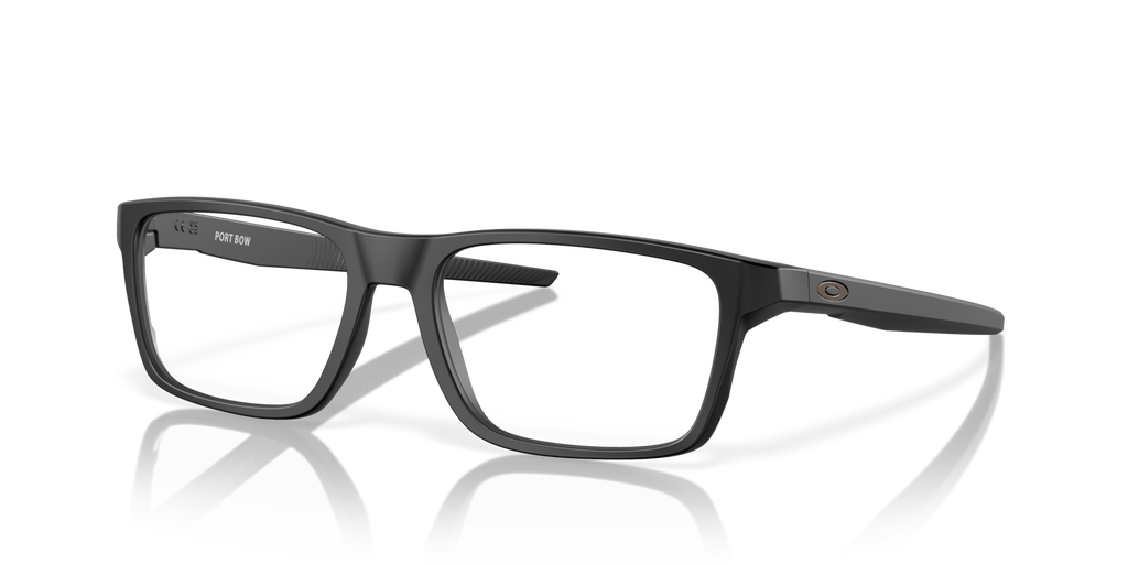 Oakley OX8164 Port Bow Rectangle Eyeglasses - Satin Black