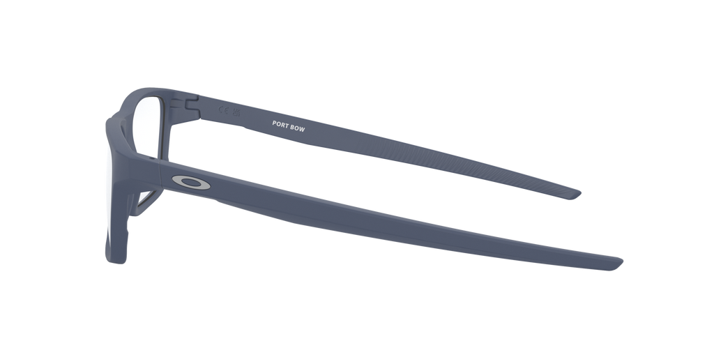 Oakley OX8164 Port Bow Rectangle Eyeglasses - Satin Light Steel