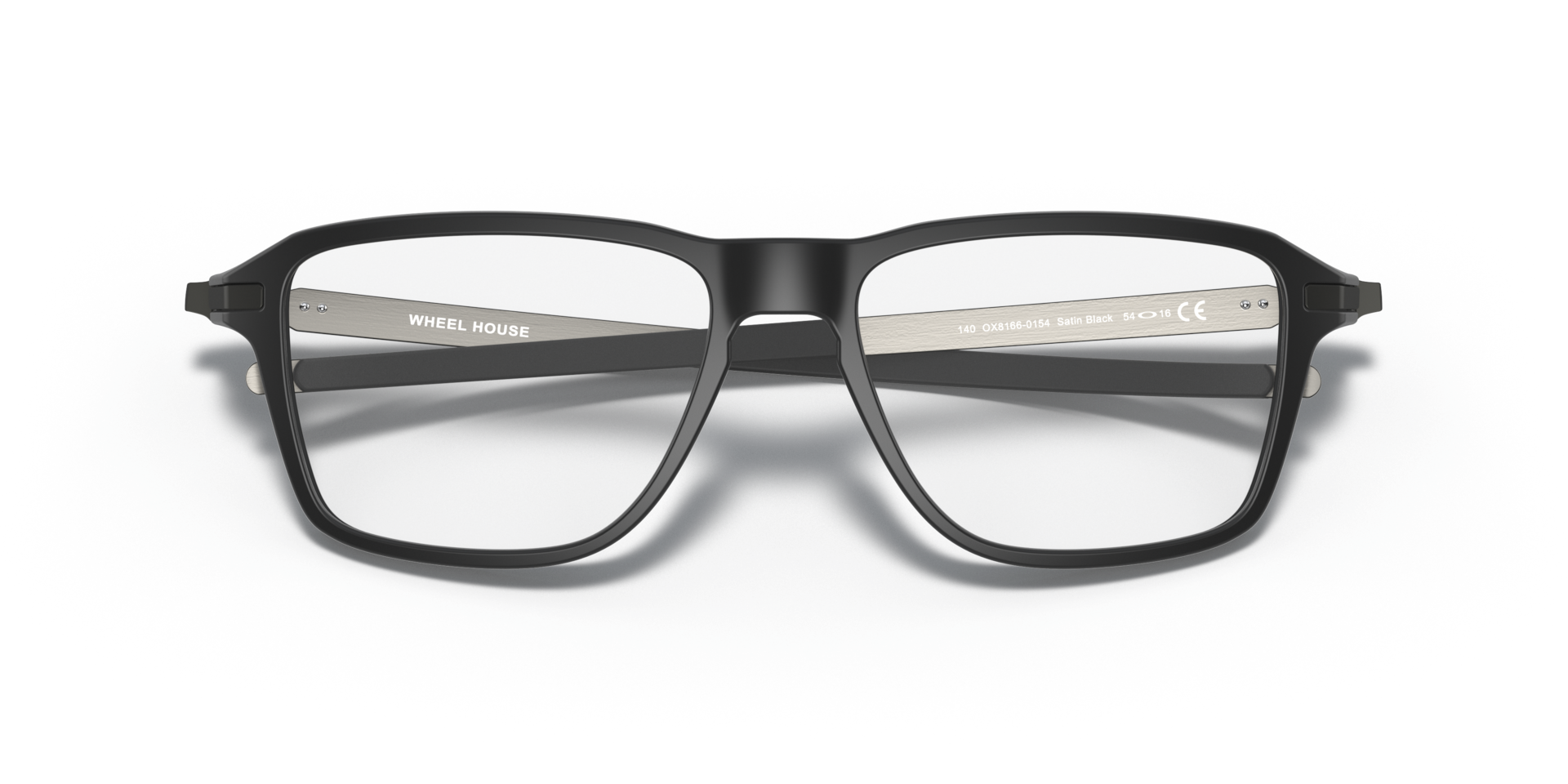 Oakley OX8166 Wheel House Square Eyeglasses - Satin Black
