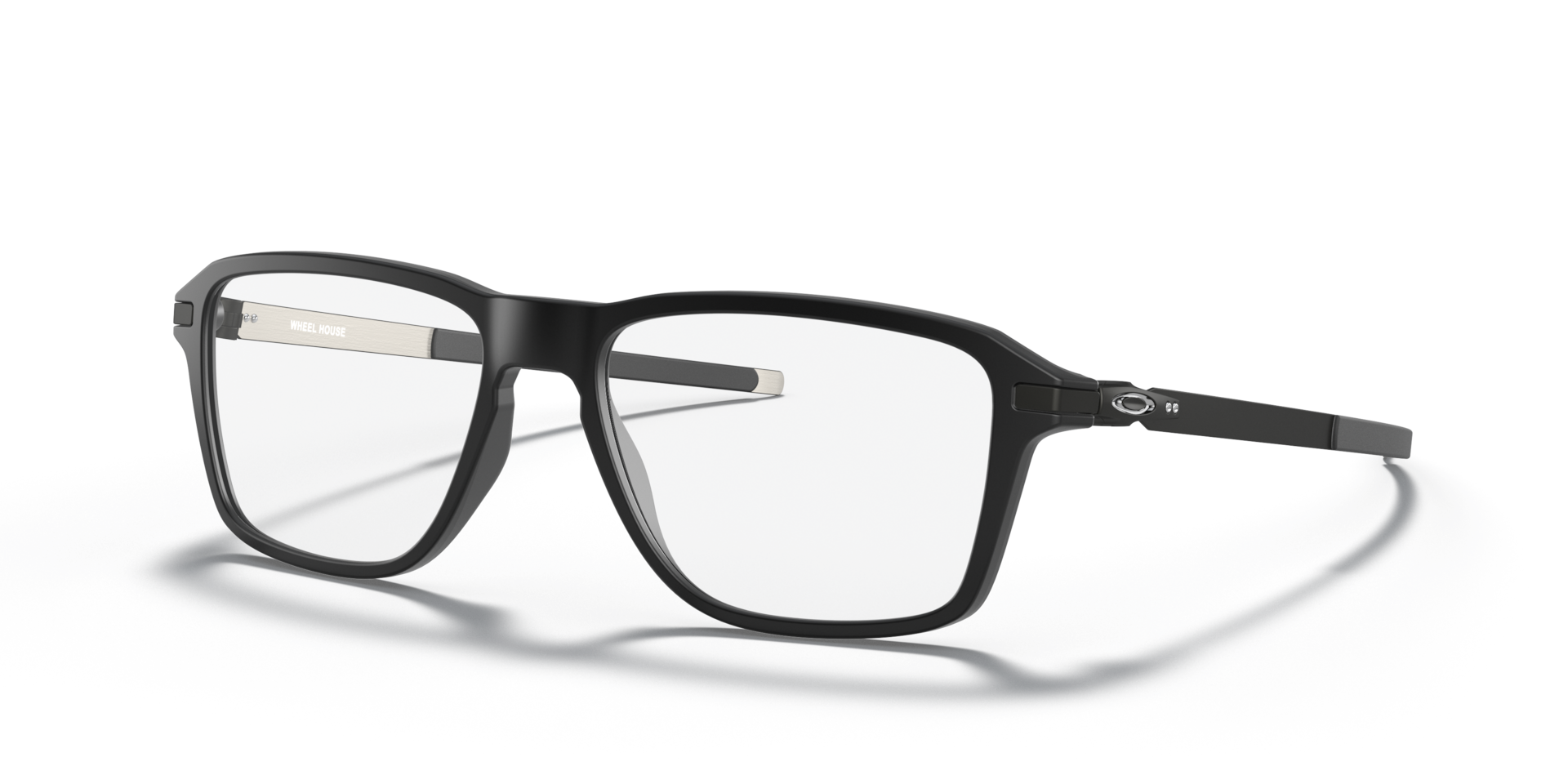 Oakley OX8166 Wheel House Square Eyeglasses - Satin Grey Smoke