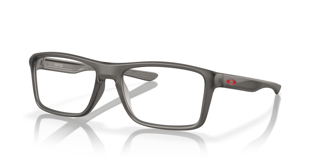Oakley OX8178 Rafter Rectangle Eyeglasses - Satin Grey Smoke
