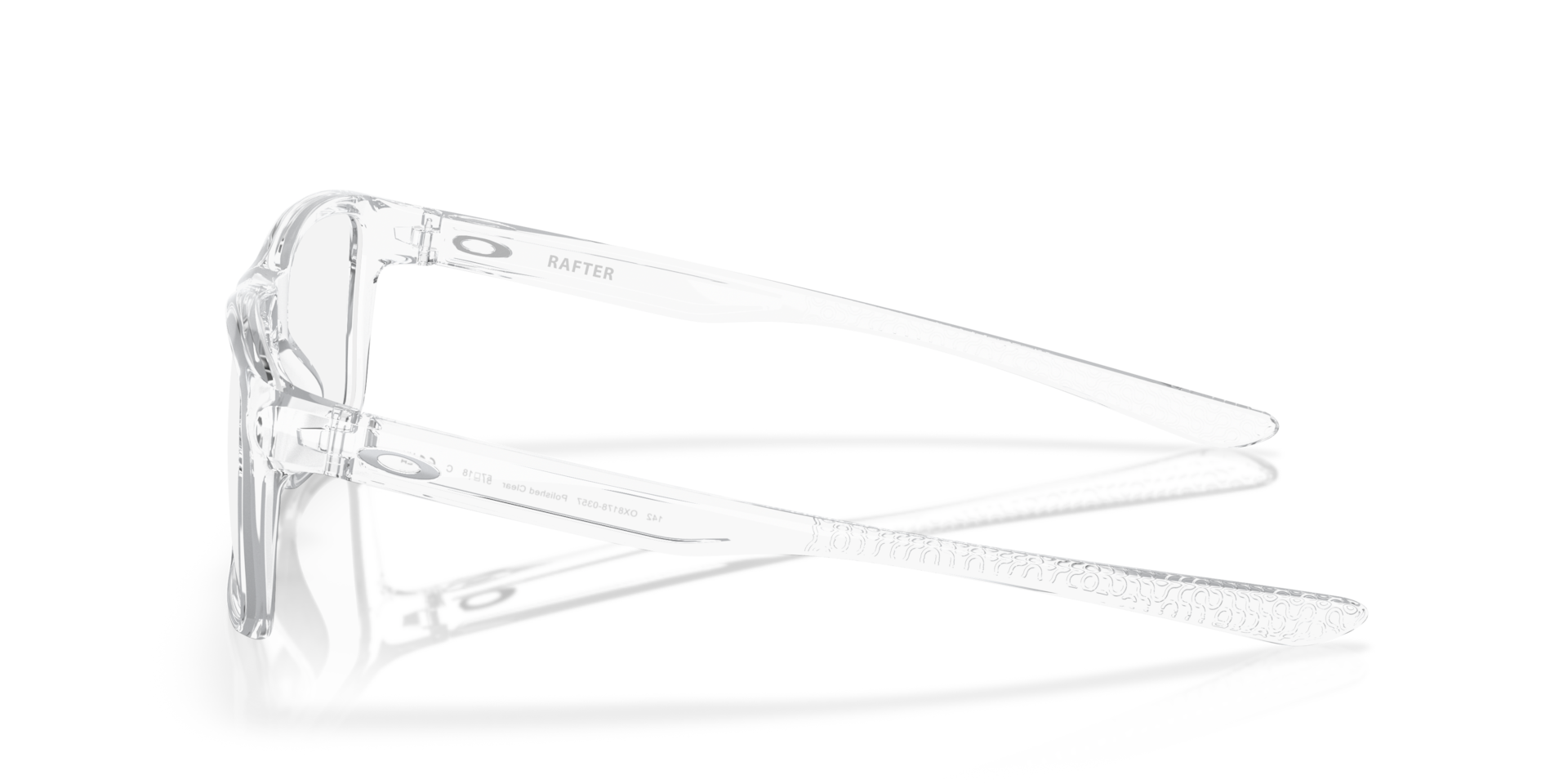 Oakley OX8178 Rafter Rectangle Eyeglasses - Satin Black