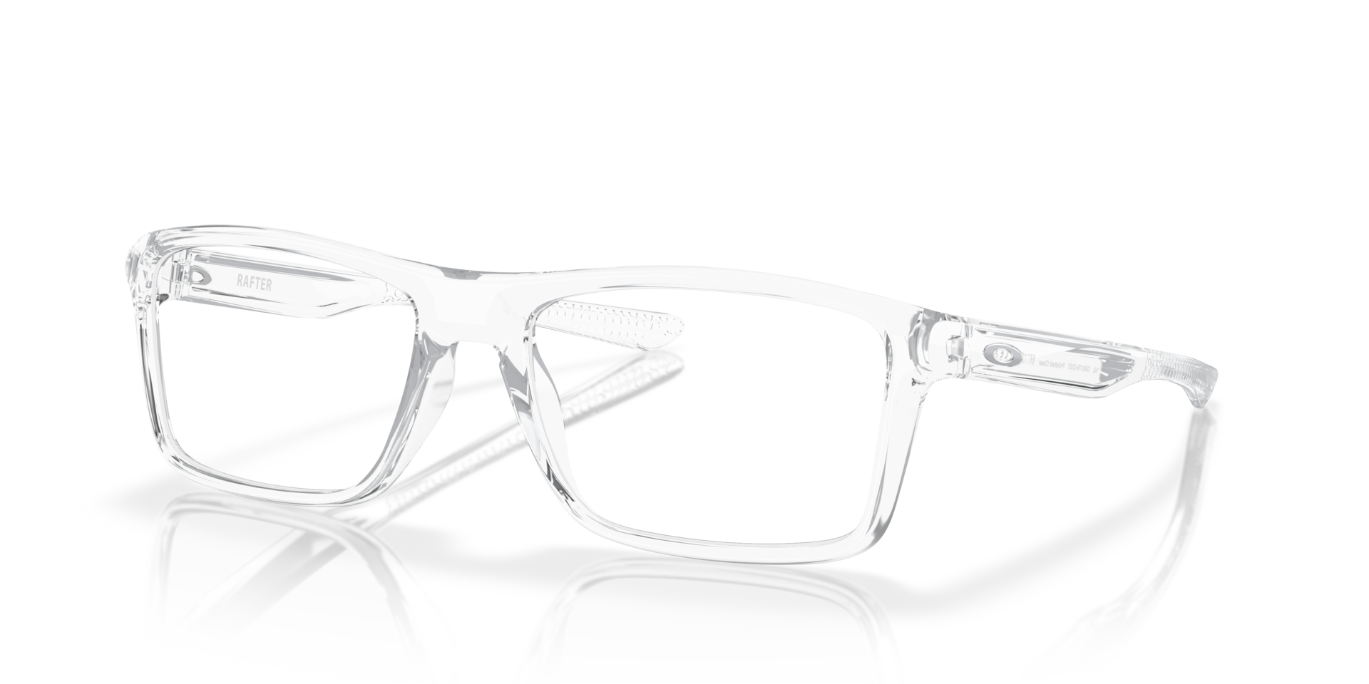 Oakley OX8178 Rafter Rectangle Eyeglasses - Satin Grey Smoke