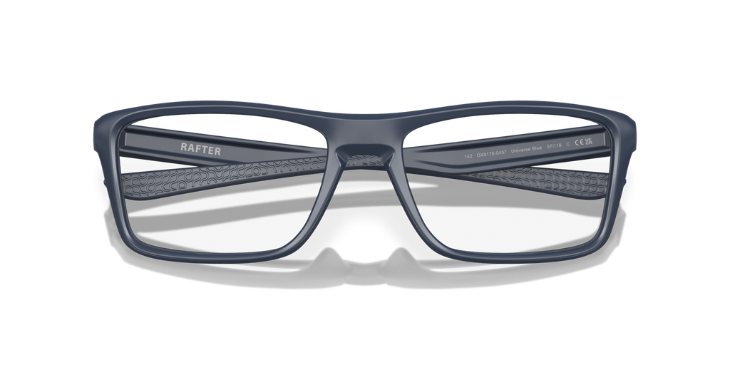 Oakley OX8178 Rafter Rectangle Eyeglasses - Satin Grey Smoke