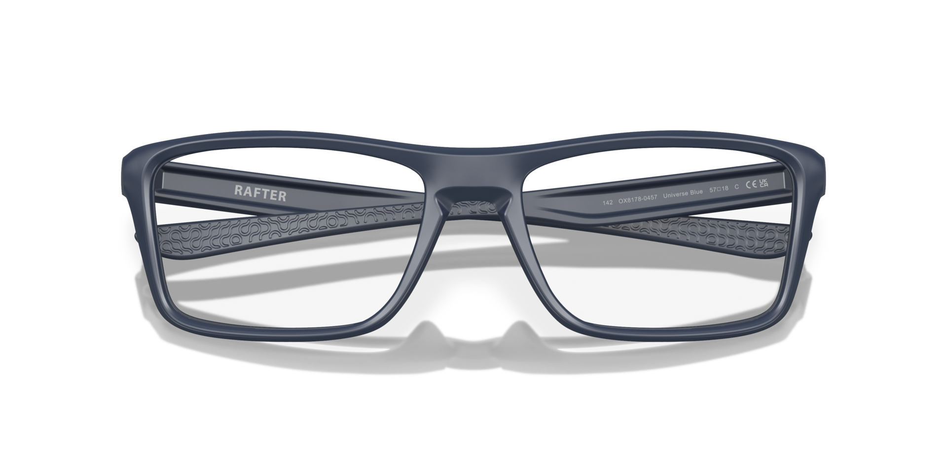 Oakley OX8178 Rafter Rectangle Eyeglasses - Satin Grey Smoke
