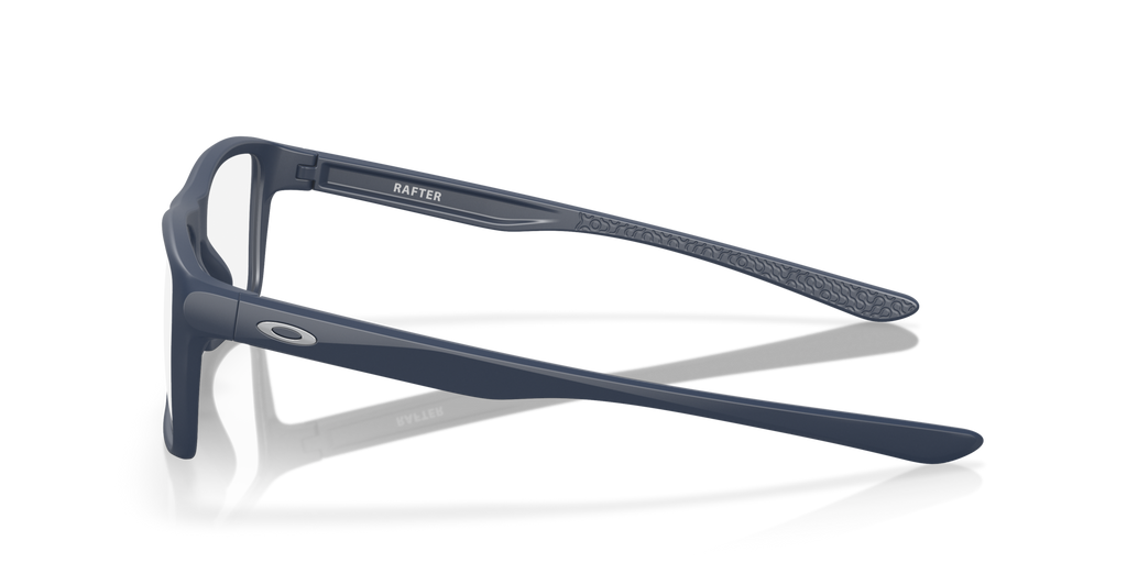 Oakley OX8178 Rafter Rectangle Eyeglasses - Satin Grey Smoke
