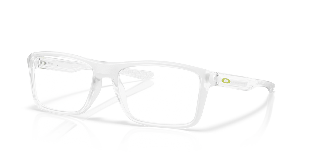 Oakley OX8178 Rafter Limitless Collection Rectangle Eyeglasses - Matte Clear