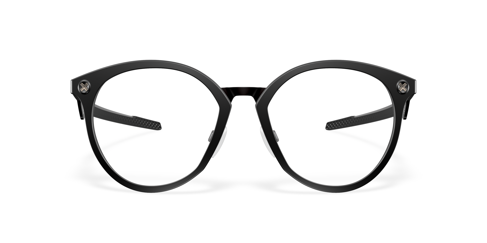 Oakley OX8181 Cognitive R Round Eyeglasses - Polished Clear