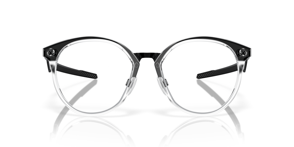 Oakley OX8181 Cognitive R Round Eyeglasses - Polished Clear