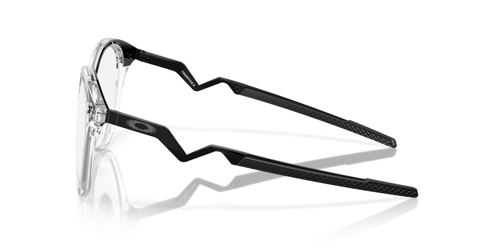 Oakley OX8181 Cognitive R Round Eyeglasses - Polished Clear