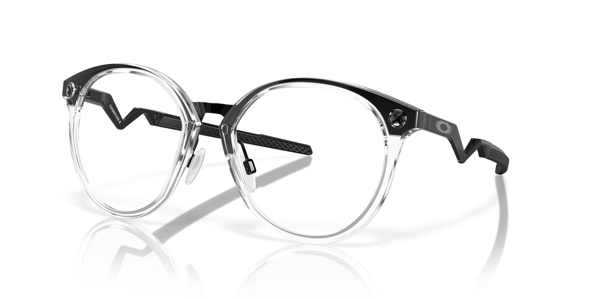 Oakley OX8181 Cognitive R Round Eyeglasses - Satin Black