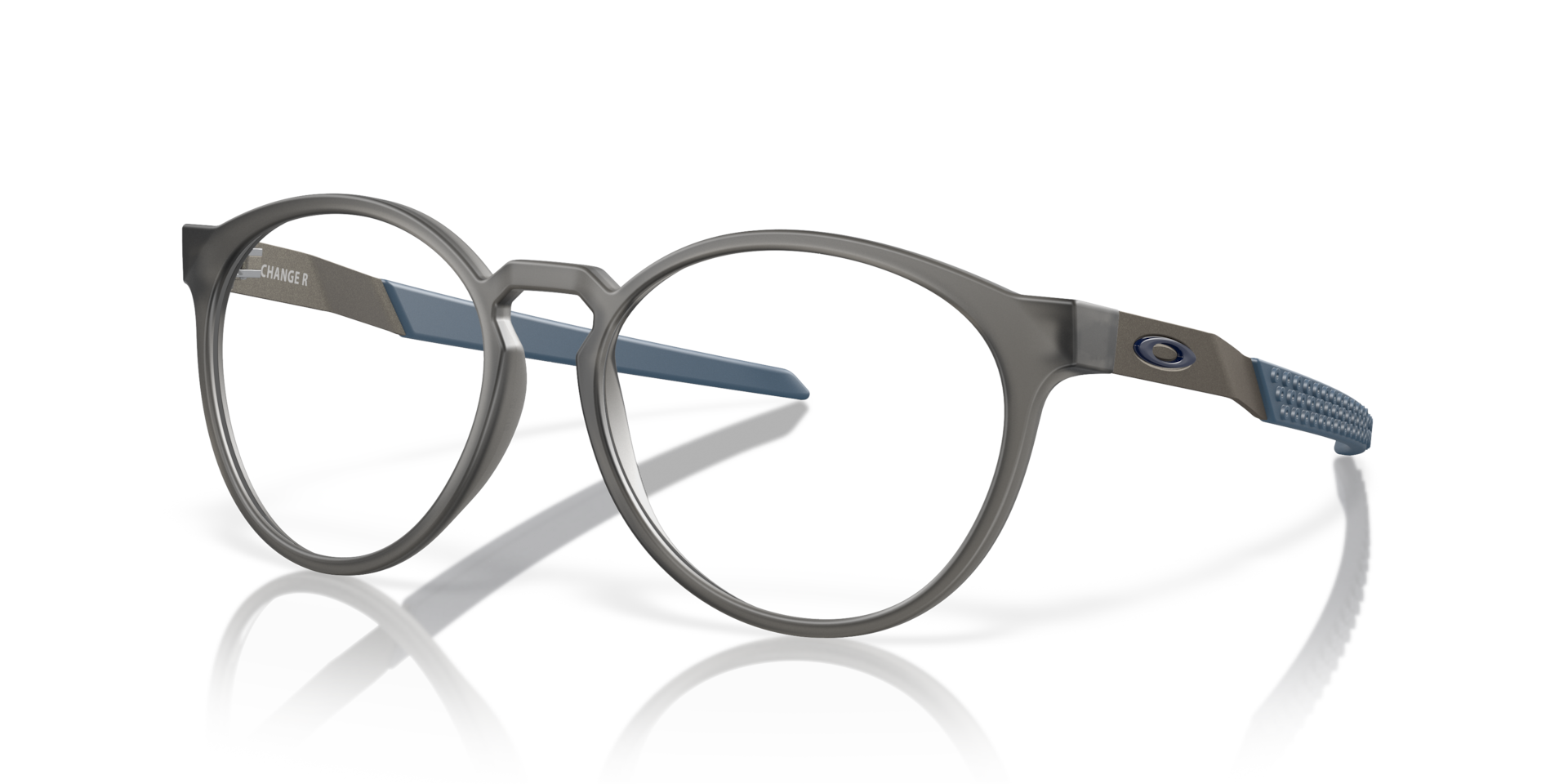 Oakley OX8184 Exchange R Round Eyeglasses - Polished Clear
