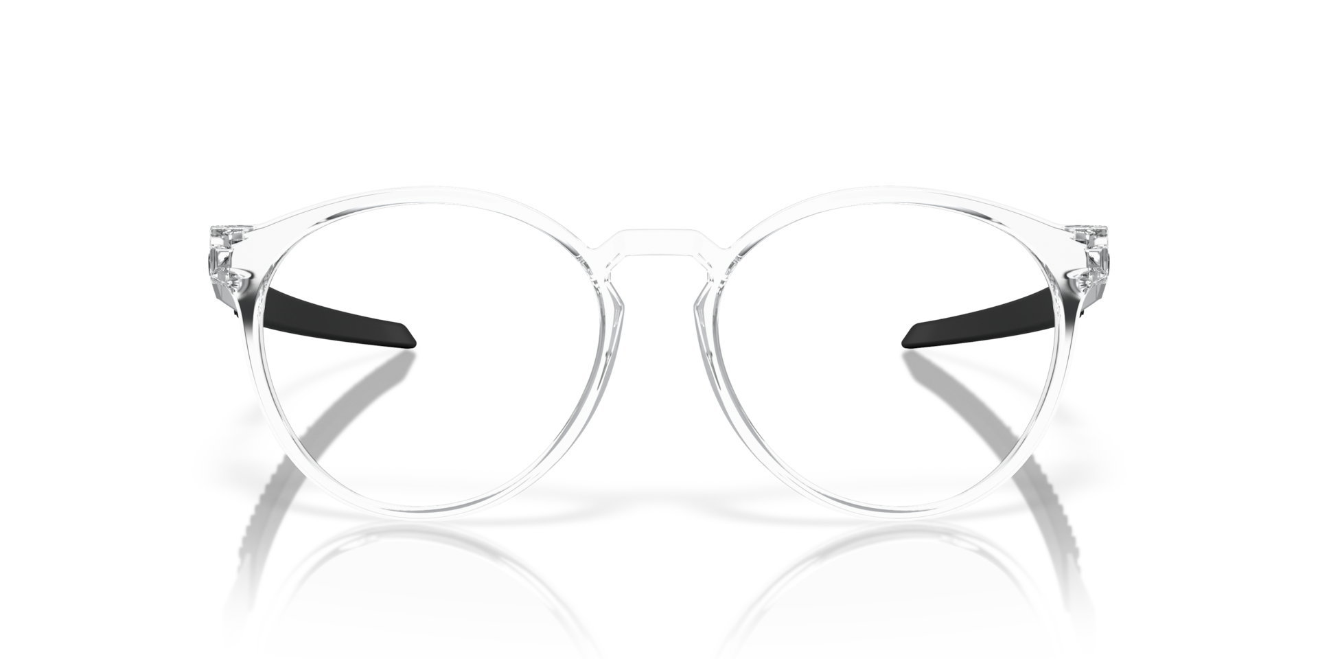 Oakley OX8184 Exchange R Round Eyeglasses - Satin Grey Smoke